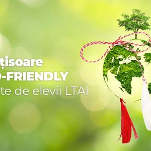 Mărțișoare eco-friendly, create de elevii LTAI Brad!